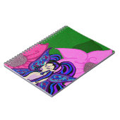 花のノートの妖精 ノートブック (左側)