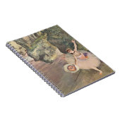 花のノートの花束を持つダンサーのガスを抜きました ノートブック (右側)