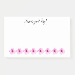 花のノート素晴らしのある日を過ごす ポストイット