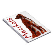 花のノート ノートブック (右側)