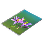 花のノート ノートブック (左側)