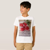 花のノート Tシャツ (正面フル)