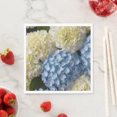 花のハイドランジアの紙ナプキン スタンダードランチョンナプキン (インサイチュ)