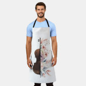 花のバイオリン。 エプロン (着用した状態)