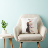 花のバイオリン。 クッション (椅子)