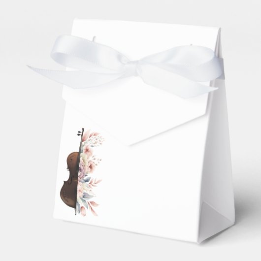 花のバイオリン。 フェイバーボックス (正面サイド)