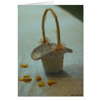 花のバスケット