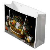 花のバスケット,ヤン・ブルーゲルの下 ラージペーパーバッグ (正面アングル)