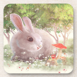 花のバニー コースター