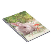 花のバニー ノートブック (右側)