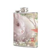 花のバニー フラスク (左)