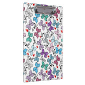 花のバレンタインパターン クリップボード (右)