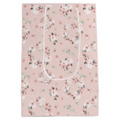 花のバレンタイン ミディアムペーパーバッグ (裏面)