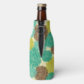 花のパターン12 ボトルクーラー (ボトル裏面)