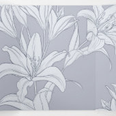 花のパターン12 三つ折りクリスマスカード (内部中)