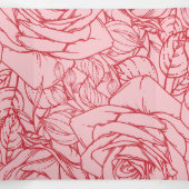 花のパターン14 三つ折りクリスマスカード (内部中)