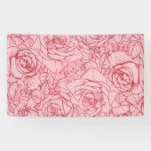 花のパターン14 横断幕 (横)