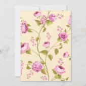 花のパターン16 サンキューカード (裏面)