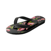花のパターン18 キッズビーチサンダル (アングル)