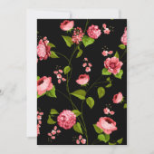 花のパターン18 サンキューカード (正面)