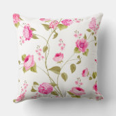 花のパターン19 クッション (裏面)