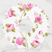 花のパターン19 ワイングラスタグ (裏面)