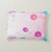 花のパターン7 アクセントクッション (裏面)