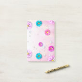 花のパターン7 ポストイット (デスク上)
