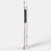 花のパターン – パステルピンク、黄、紫 SAMSUNG GALAXYケース (右側面)