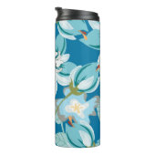 花のパターン、多用途の花のデザイン。 タンブラー (回転右)