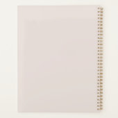 花のパリ |お名前 プランナー手帳 (裏面)