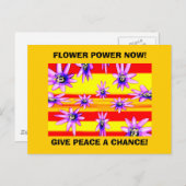 花のパワーだ！ ポストカード (正面/裏面)