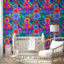 花のパワー花のシームレスなパターン3