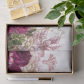 花のパーティー組織の美しいユニコーン 薄葉紙 (ギフト)