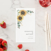 花のヒマワリ ユーカリ ウェディング レセプション (インサイチュ)