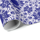 花のビクトリアンなレース ラッピングペーパー (ロールコーナー)