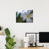 花のビーチ ポスター (ホームオフィス)