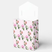 花のピンクのバラの感謝  フェイバーボックス (オープン)