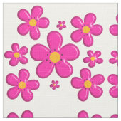 花のピンクの要素 ファブリック (クローズアップ)