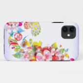 花のファンタジーのiphoneカバー Case-Mate iPhoneケース (裏面(横))