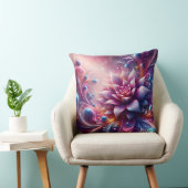 花のファンタジー クッション (椅子)