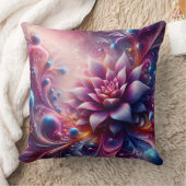 花のファンタジー クッション (ブランケット)