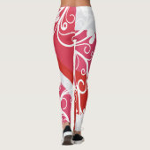 花のファンタジー レギンス (裏面)