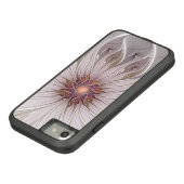 花のファンタジー、抽象的なモダンパステルフラワー Case-Mate iPhoneケース (ボトム)