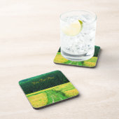 花のフィールド自然アートコースターセット コースター (右側)