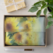 花のフィールド – ひまわり(C)水彩 薄葉紙 (ギフト)