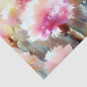 花のフィールド – カーネーション(D)水色 薄葉紙 (詳細)