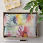 花のフィールド – ガーベラデイジー(C)水色 薄葉紙 (ギフト)