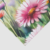 花のフィールド – ガーベラデイジー(D)水色 薄葉紙 (詳細)