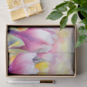 花のフィールド – クロッカス(D)水色 薄葉紙 (ギフト)